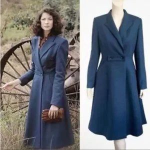 Torrid Outlander Claire Double Breasted Swing Coat 5X